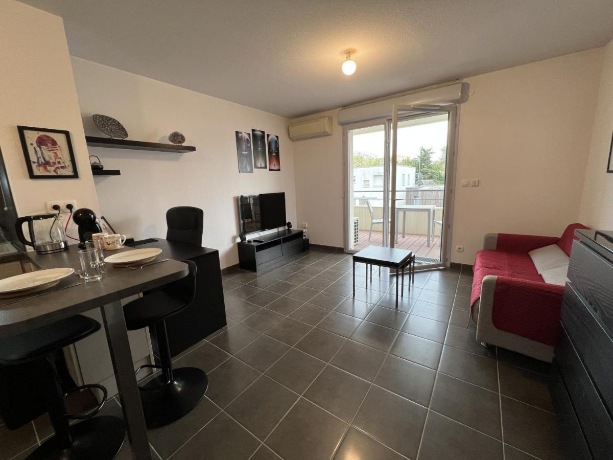 Apartamento Le Skywalker : T2 Avec Parking & Balcon Toulouse Exterior foto